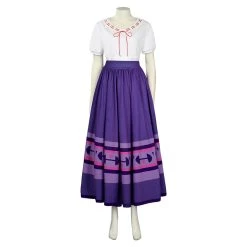 NewCosplay Encanto Luisa Madrigal Outfits Halloween Carnival Suit Cosplay Costume New Arrivals