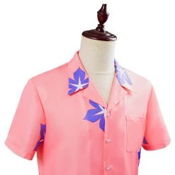 NewCosplay Anime Great Pretender Laurent Thierry Men Short Sleeve Shirt Halloween Carnival Costume Cosplay Costume New Arrivals