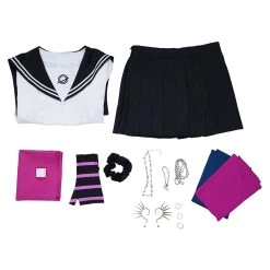 NewCosplay Super Danganronpa 2 Ibuki Mioda Uniform Halloween Carnival Suit Cosplay Costume 24 NewCosplay Super Danganronpa 2 Ibuki Mioda Uniform Halloween Carnival Suit Cosplay Costume