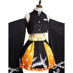 NewCosplay Anime Demon Slayer: Kimetsu No Yaiba Agatsuma Zenitsu Original Design Cosplay Costume New Arrivals