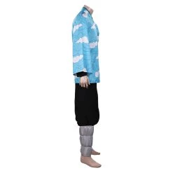 NewCosplay New Arrivals Demon Slayer Kimetsu No Yaiba : Hinokami Kepputan Urokodaki Sakonji Cosplay Costume