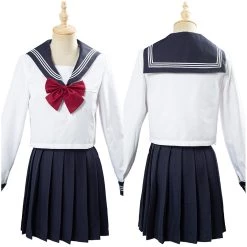 NewCosplay JK High School Uniform Class Uniform Students Clothing Summer Navy Sailor Suit Cosplay Top Skirt Outfit