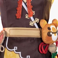 NewCosplay New Arrivals Game Genshin Impact Xiangling Outfits Halloween Carnival Costume Cosplay Costume