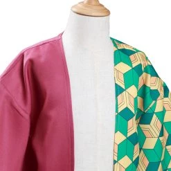 NewCosplay Demon Slayer: Kimetsu No Yaiba Tomioka Giyuu Kids Children Kimono Coat Cosplay Costume