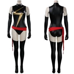 NewCosplay New Arrivals Ms. Marvel Jumpsuit Outfits Halloween Carnival Suit Cosplay Costume