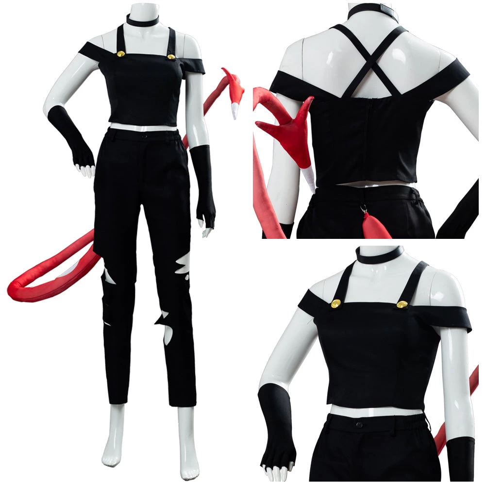 NewCosplay Hazbin Hotel Millie Helluva Boss Outfit Halloween Carnival Suit Outfits Cosplay Costume New Arrivals 12 NewCosplay Hazbin Hotel Millie Helluva Boss Outfit Halloween Carnival Suit Outfits Cosplay Costume New Arrivals