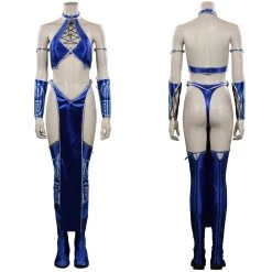 NewCosplay New Arrivals Mortal Kombat Kitana Costume Accessories Outfit Halloween Carnival Suit Cosplay Costume