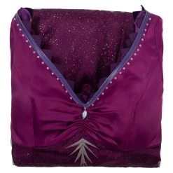 NewCosplay Frozen 2 Elsa Adult Outfit Purple Dress Cosplay Costume New Arrivals