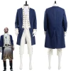 NewCosplay Musical Hamilton Alexander Hamilton Men Uniform Outfits Halloween Carnival Suit Cosplay Costume