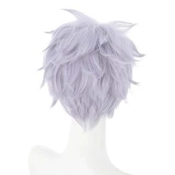 NewCosplay Anime Jujutsu Kaisen Satoru Gojou Heat Resistant Synthetic Hair Carnival Halloween Party Props Cosplay Wig New Arrivals