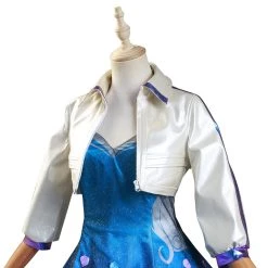 NewCosplay New Arrivals League Of Legends LOL KDA Groups Seraphine Women Dress Outfits Halloween Carnival Suit Cosplay Costume