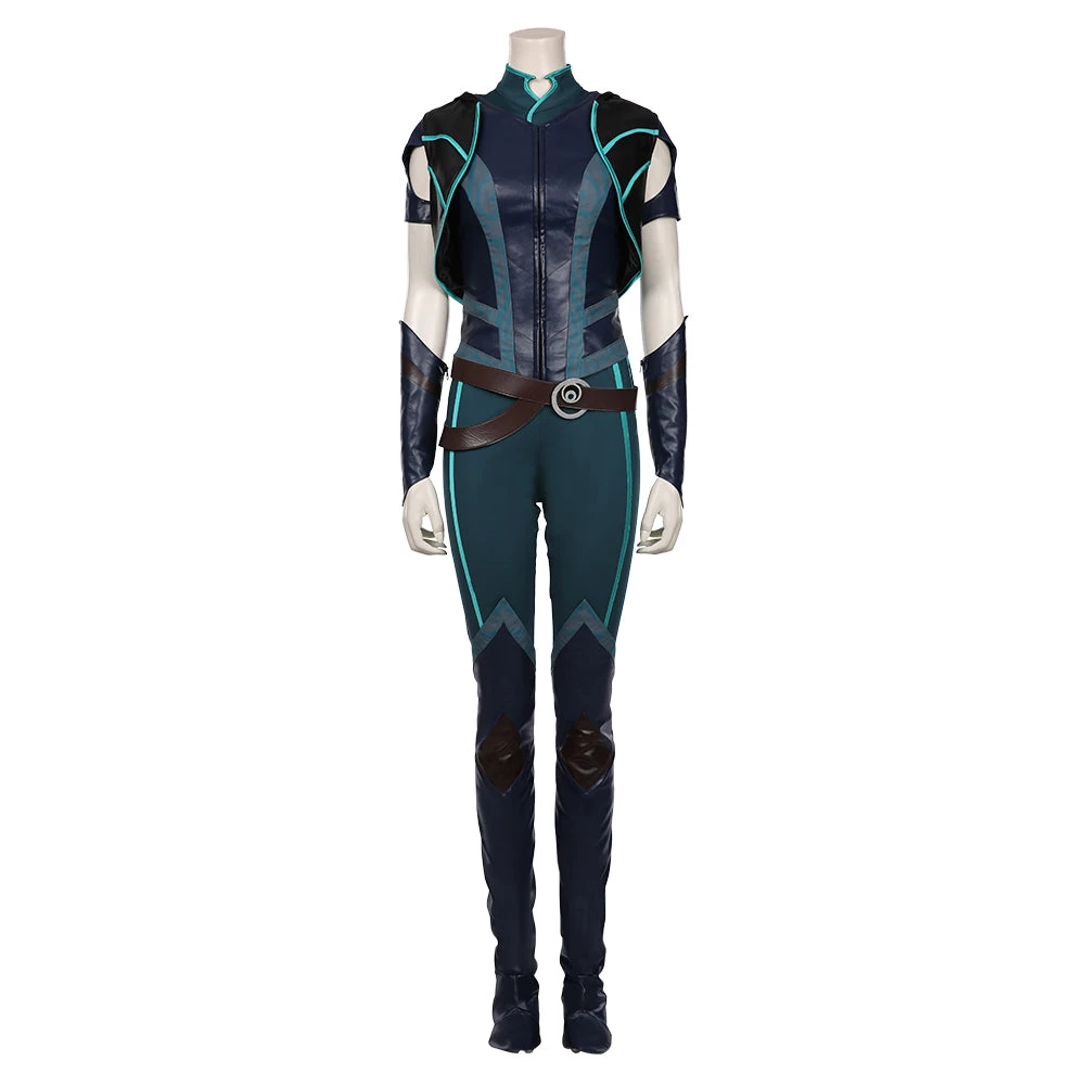 NewCosplay The Dragon Prince-Rayla Vest Pants Halloween Carnival Suit Cosplay Costume New Arrivals 4 NewCosplay The Dragon Prince-Rayla Vest Pants Halloween Carnival Suit Cosplay Costume New Arrivals