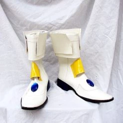 NewCosplay Magical Girl Lyrical Nanoha Cosplay Boots Shoes White