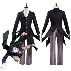 NewCosplay New Arrivals Kimetsu No Yaiba: Mugen Ressha-hen / Demon Slayer: Infinity Train Enmu Cosplay Costume