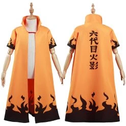 NewCosplay NARUTO 6th Hokage Hatake Kakashi Kids Cloak Coat Halloween Carnival Suit Cosplay Costume New Arrivals