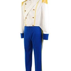 NewCosplay The Little Mermaid 1989 Prince Eric Uniform Cosplay Costume New Arrivals
