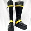 NewCosplay D.Gray-man Kanda Yuu Cosplay Boots Black