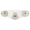 Cossky Star Wars Princess Leia HOOk&LOOP Belt Adjustable White New Arrivals