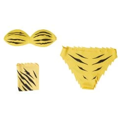 NewCosplay Urusei Yatsura Lum Swimwear Outfits Halloween Carnival Suit Cosplay Costume