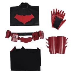 NewCosplay Catwoman: Hunted - Batwoman Cosplay Costume Jumpsuit Cloak Outfits Halloween Carnival Suit New Arrivals