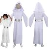 NewCosplay Star Wars Leia Princess Kids Children Halloween Carnival Suit Cosplay Costume