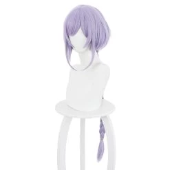 NewCosplay Game Genshin Impact Qiqi Heat Resistant Synthetic Hair Carnival Halloween Party Props Cosplay Wig New Arrivals