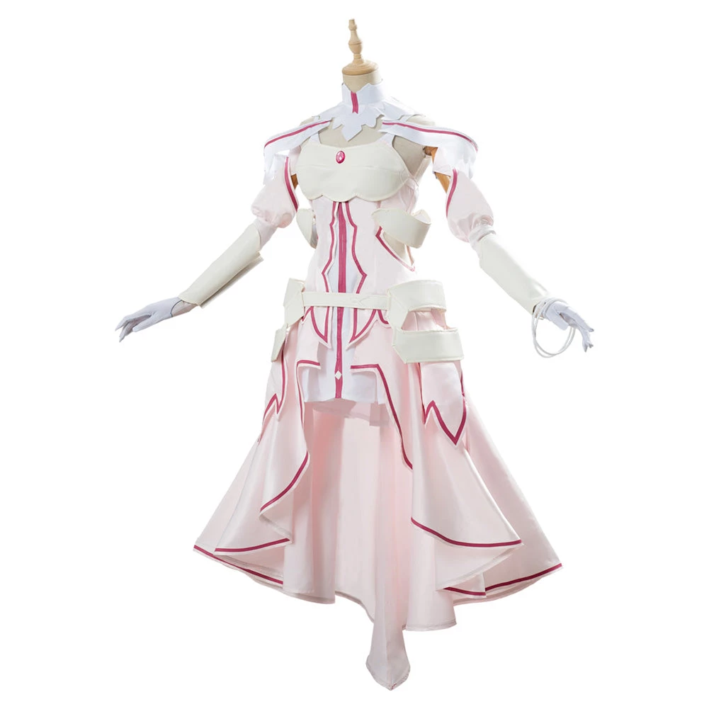 NewCosplay New Arrivals Sword Art Online SAO Alicization War Of Underworld Yuuki Asuna Cosplay Costume 5 NewCosplay New Arrivals Sword Art Online SAO Alicization War Of Underworld Yuuki Asuna Cosplay Costume