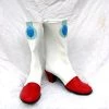 NewCosplay Macross 7 Mylene Jenius Cosplay Boots White