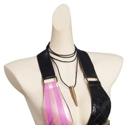 NewCosplay LoL Jinx League Of Legends Skin Outfits Halloween Carnival Suit Cosplay Costume 19 NewCosplay LoL Jinx League Of Legends Skin Outfits Halloween Carnival Suit Cosplay Costume