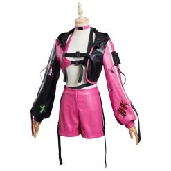 NewCosplay Arcane: League Of Legends LOL- Jinx Halloween Original Designers Cosplay Costume New Arrivals 14 NewCosplay Arcane: League Of Legends LOL- Jinx Halloween Original Designers Cosplay Costume New Arrivals