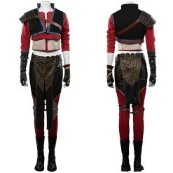 NewCosplay The Witcher 3 Ciri Outfits Halloween Carnival Costume Cosplay Costume