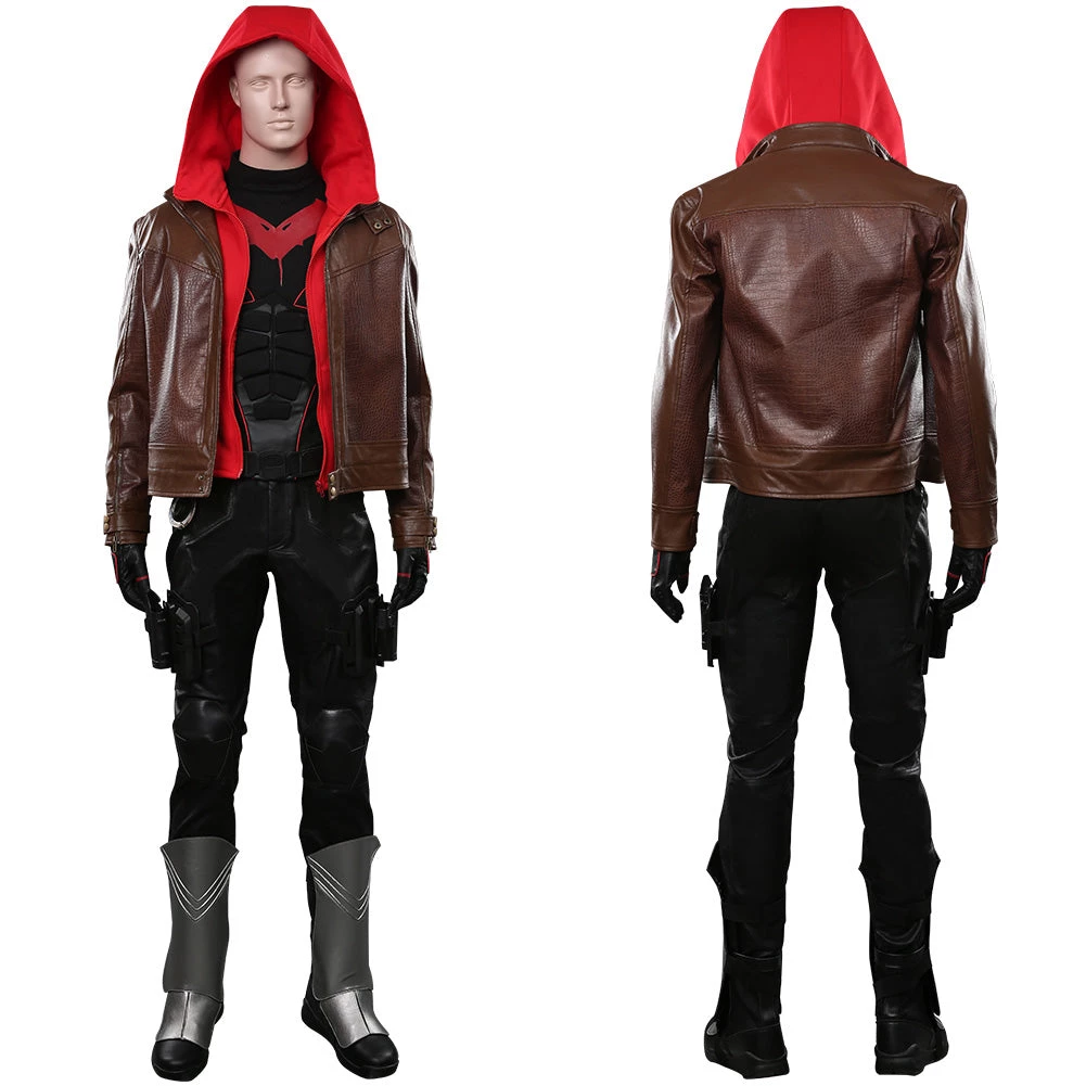 NewCosplay Titans Season 3 Jason Todd/Red Hood Outfits Cosplay Costume 13 NewCosplay Titans Season 3 Jason Todd/Red Hood Outfits Cosplay Costume