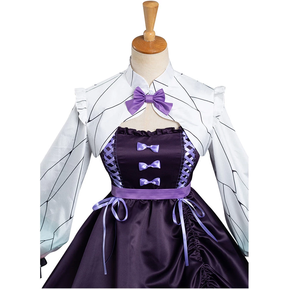 NewCosplay New Arrivals Demon Slayer: Kimetsu No Yaiba Kochou Shinobu Lolita Original Design Cosplay Costume 8 NewCosplay New Arrivals Demon Slayer: Kimetsu No Yaiba Kochou Shinobu Lolita Original Design Cosplay Costume