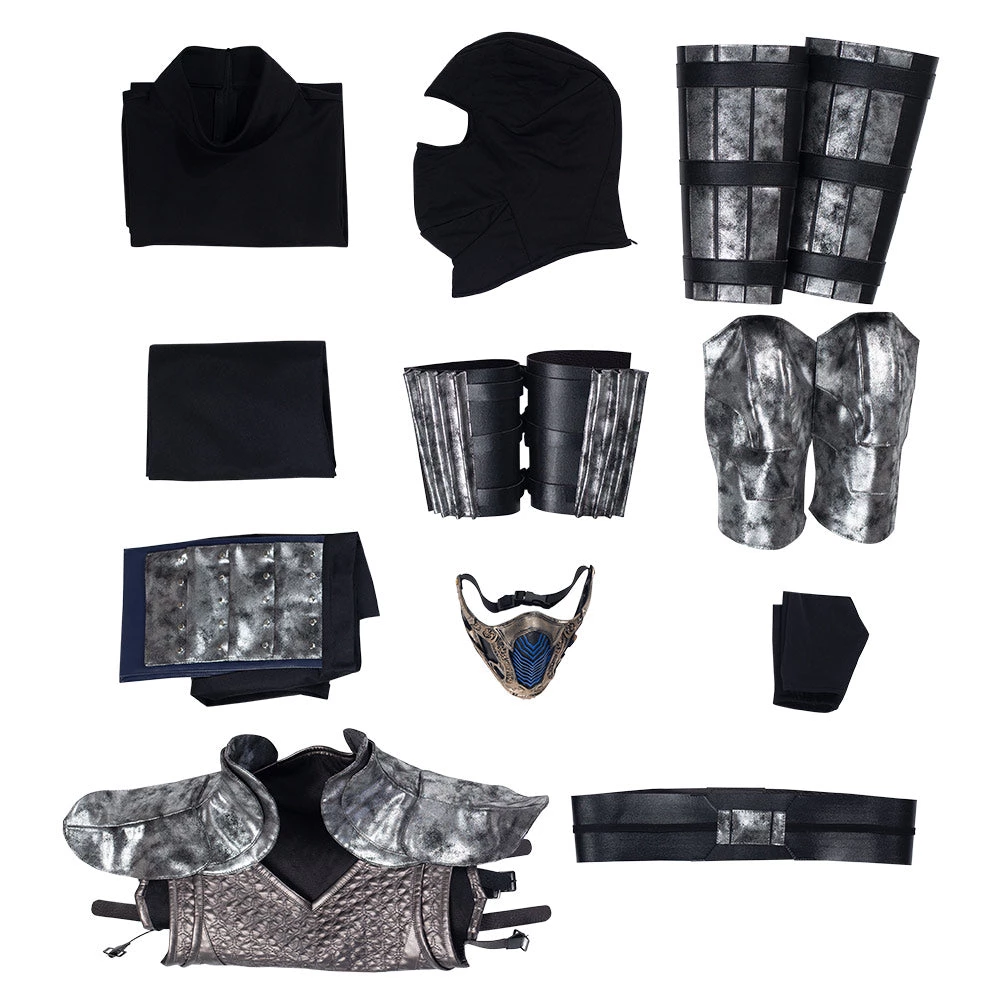 NewCosplay Mortal Kombat Sub-Zero Outfits Halloween Carnival Suit Cosplay Costume 10 NewCosplay Mortal Kombat Sub-Zero Outfits Halloween Carnival Suit Cosplay Costume