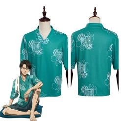 NewCosplay New Arrivals Attack On Titan X RAKU SPA Levi·Ackerman Halloween Carnival Suit Cosplay Costume