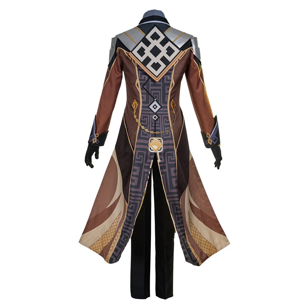 NewCosplay New Arrivals Game Genshin Impact Zhongli Outfits Halloween Carnival Costume Cosplay Costume 5 NewCosplay New Arrivals Game Genshin Impact Zhongli Outfits Halloween Carnival Costume Cosplay Costume