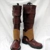 NewCosplay New Arrivals Pandora Hearts Oz Bezarius Cosplay Boots Brown