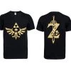 NewCosplay The Legend Of Zelda :Breath Of The Wild Black Short T-shirt New Arrivals