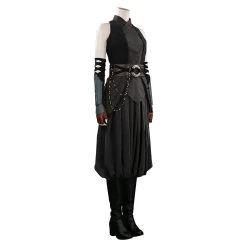 NewCosplay New Arrivals The Mandalorian Ahsoka Tano Black Outfits Halloween Carnival Suit Cosplay Costume