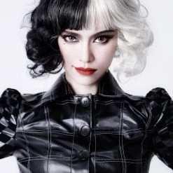 NewCosplay Cruella -Cruella De Vil Emma Stone Halloween Carnival Suit Cosplay Costume New Arrivals 29 NewCosplay Cruella -Cruella De Vil Emma Stone Halloween Carnival Suit Cosplay Costume New Arrivals