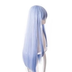 New Cosplaysky A Certain Magical Index Season 3 INDEX Cosplay Wig 80cm Blue New Arrivals