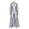 NewCosplay Wanda White Vision Jumpsuit Outfits Halloween Carnival Suit Cosplay Costume