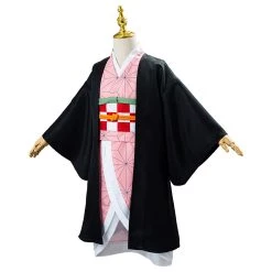 NewCosplay Kids Children Demon Slayer Kimetsu No Yaiba Kamado Nezuko Uniform Outfit Anime Cosplay Costume 16 NewCosplay Kids Children Demon Slayer Kimetsu No Yaiba Kamado Nezuko Uniform Outfit Anime Cosplay Costume