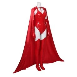 NewCosplay New Arrivals WandaVision2020- Sexy Scarlet Witch Wanda Maximoff Women Outfit Halloween Carnival Costume Cosplay Costume