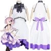 NewCosplay FGO Fate/Grand Order The Fifth Anniversary Mash Kyrielight Dress Outfits Halloween Carnival Suit Cosplay Costume New Arrivals