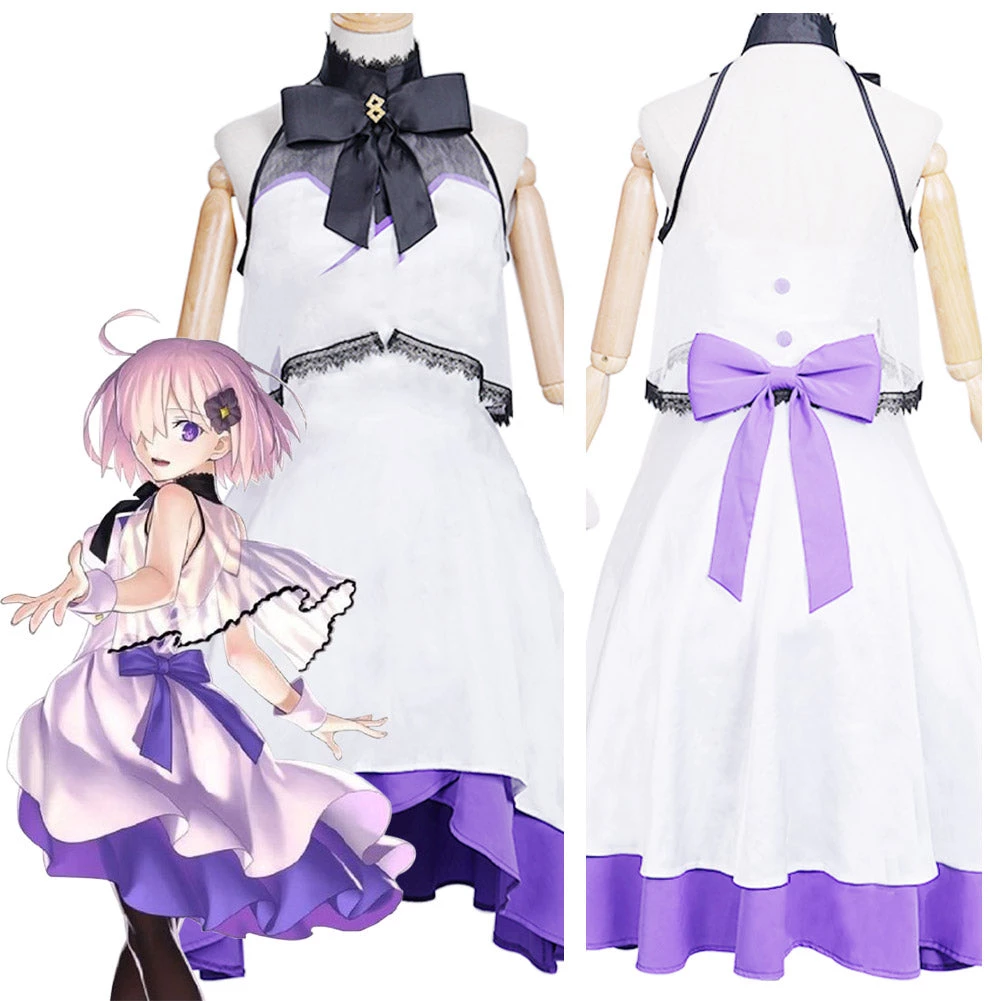 NewCosplay FGO Fate/Grand Order The Fifth Anniversary Mash Kyrielight Dress Outfits Halloween Carnival Suit Cosplay Costume New Arrivals 3 NewCosplay FGO Fate/Grand Order The Fifth Anniversary Mash Kyrielight Dress Outfits Halloween Carnival Suit Cosplay Costume New Arrivals