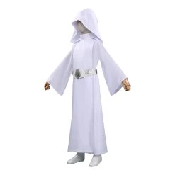 NewCosplay Star Wars Leia Princess Kids Children Halloween Carnival Suit Cosplay Costume