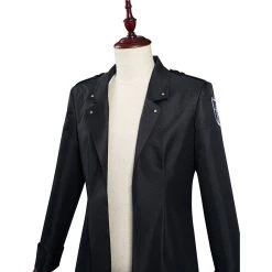 NewCosplay Attack On Titan Levi·Ackerman Coat Halloween Carnival Suit Cosplay Costume