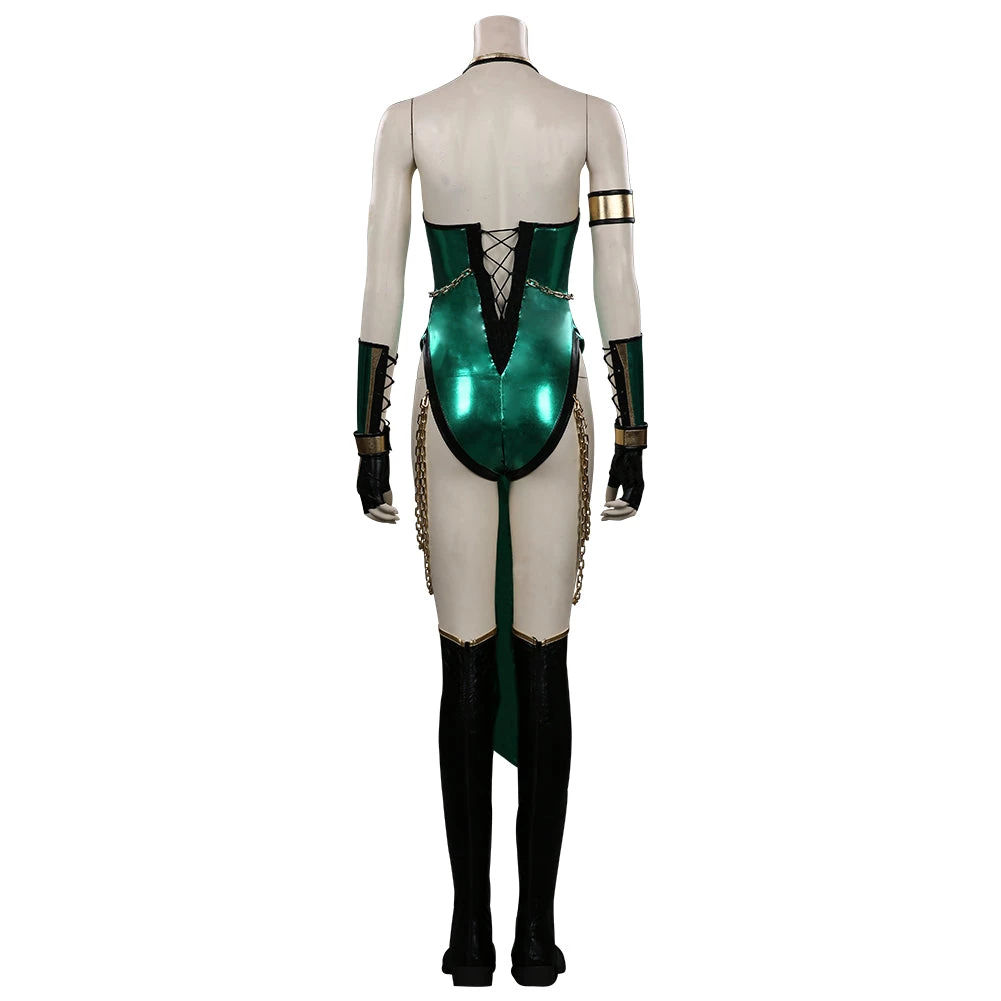 NewCosplay Mortal Kombat Jade Outfits Halloween Carnival Suit Cosplay Costume New Arrivals 6 NewCosplay Mortal Kombat Jade Outfits Halloween Carnival Suit Cosplay Costume New Arrivals