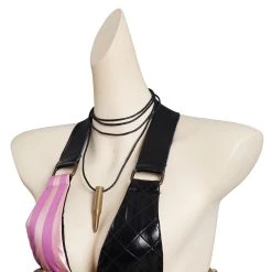 NewCosplay LoL Jinx League Of Legends Skin Outfits Halloween Carnival Suit Cosplay Costume 18 NewCosplay LoL Jinx League Of Legends Skin Outfits Halloween Carnival Suit Cosplay Costume